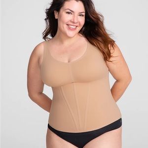 HONEYLOVE Boldness Tank Women’s Size XL Shapewear Neutral Basics Undergarment